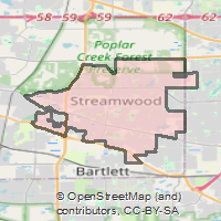 US ZIP Code 60107 - Streamwood, Illinois Overview and Interactive Map