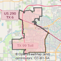 US ZIP Code 77433 - Cypress, Texas Overview and Interactive Map