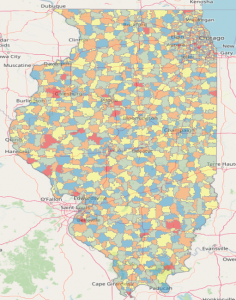 Illinois ZIP Codes ZipDataMaps Blog   Illinois Zip Code Map 236x300 