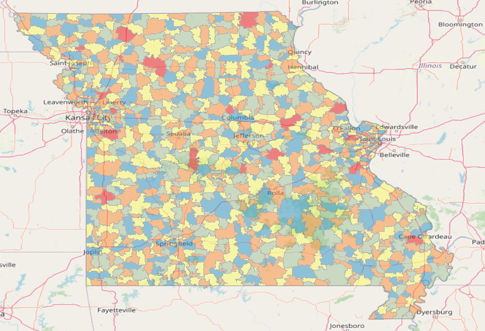 Missouri ZIP Codes