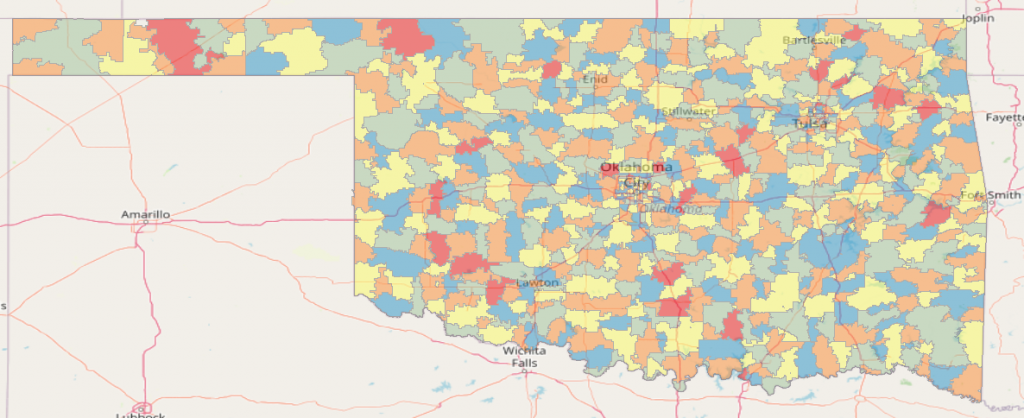 Oklahoma ZIP Codes ZipDataMaps Blog   Oklahoma Zip Code Map 1024x418 