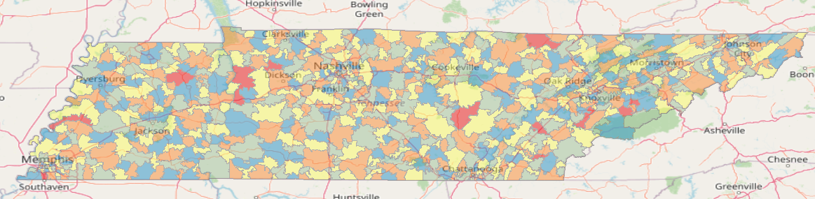 Tennessee ZIP Codes ZipDataMaps Blog   Tennessee Zip Code Map 